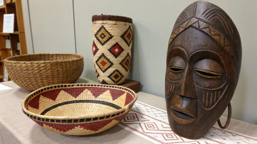 Conceptual design objects showcasing diverse materials with cultural significance